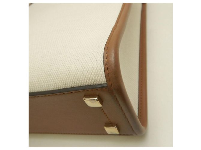 Borsa Tote Jimmy Choo Varenne Marrone - vista 16