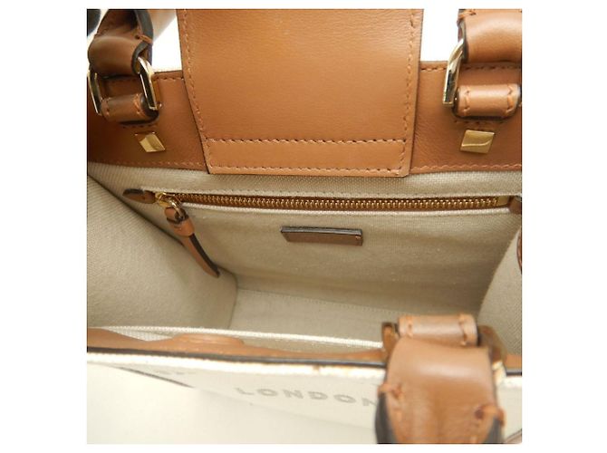 Borsa Tote Jimmy Choo Varenne Marrone - vista 6