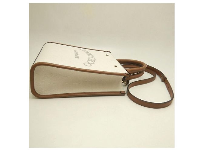 Borsa Tote Jimmy Choo Varenne Marrone - vista 7
