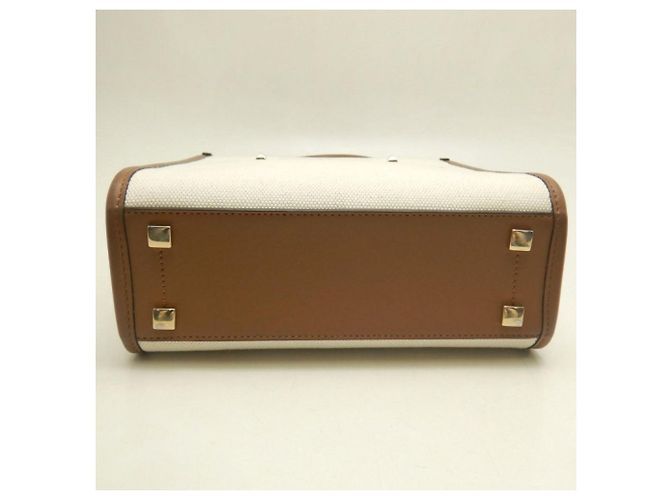 Borsa Tote Jimmy Choo Varenne Marrone - vista 8