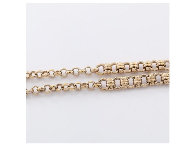 Collana con logo Coco Mark Chanel Bianco D'oro - vista 5