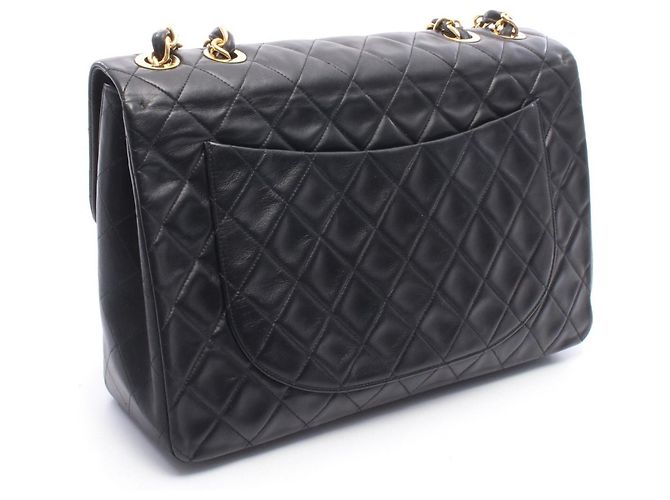Chanel CHANEL Borsa a Spalla Large Matelassé 34 Nero - vista 2