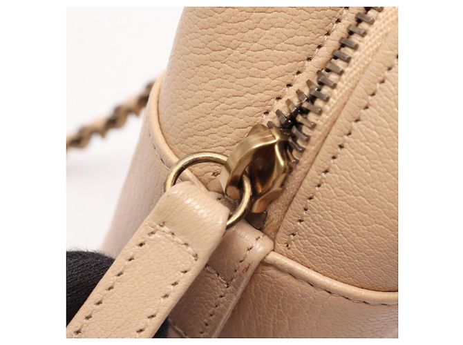 Borsa Chanel Bias Stitch Hardware Oro Antico Beige - vista 8