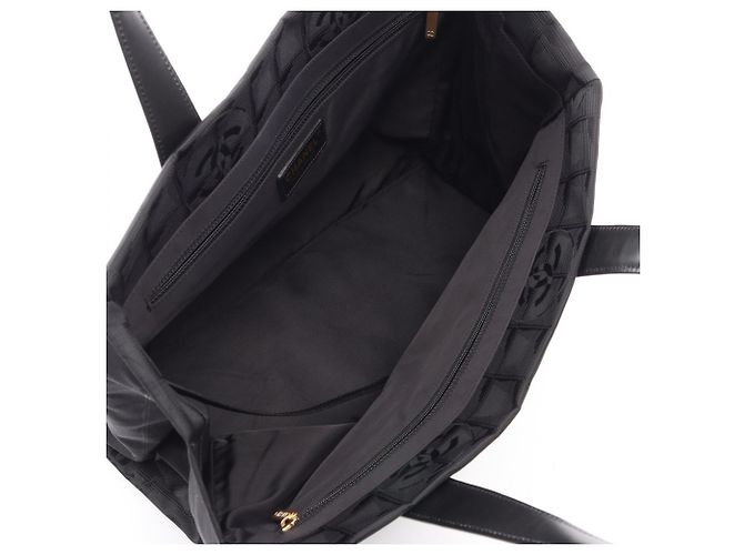 Borsa Tote Chanel New Travel Line MM Nero - vista 3