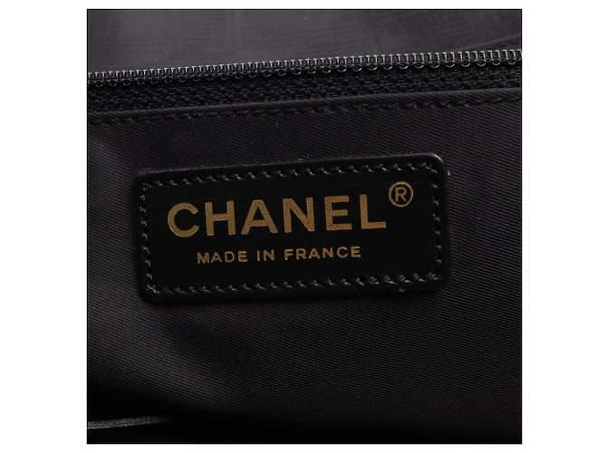 Borsa Tote Chanel New Travel Line MM Nero - vista 4