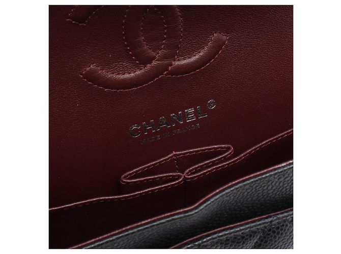 Borsa a tracolla Chanel Matelassé Double Flap Nero - vista 4