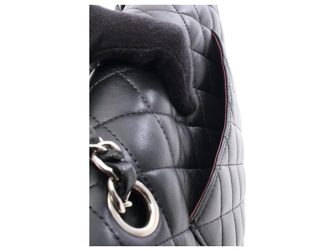 Timeless Borsa a tracolla Chanel Matelassé Double Flap Nero - vista 6