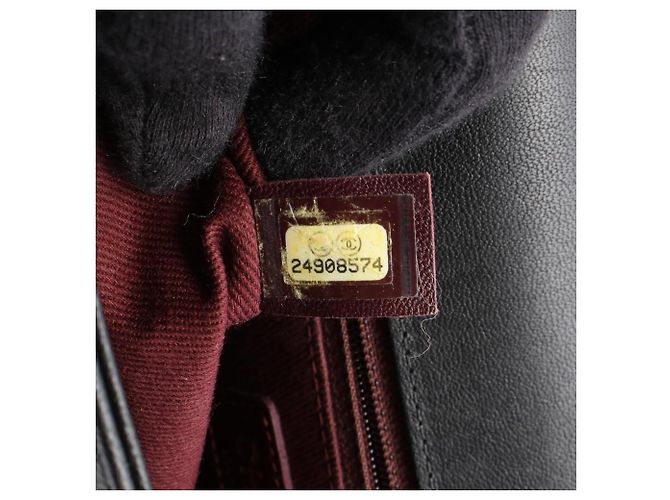 Borsa a tracolla Chanel in pelle matelassé nera Nero - vista 5