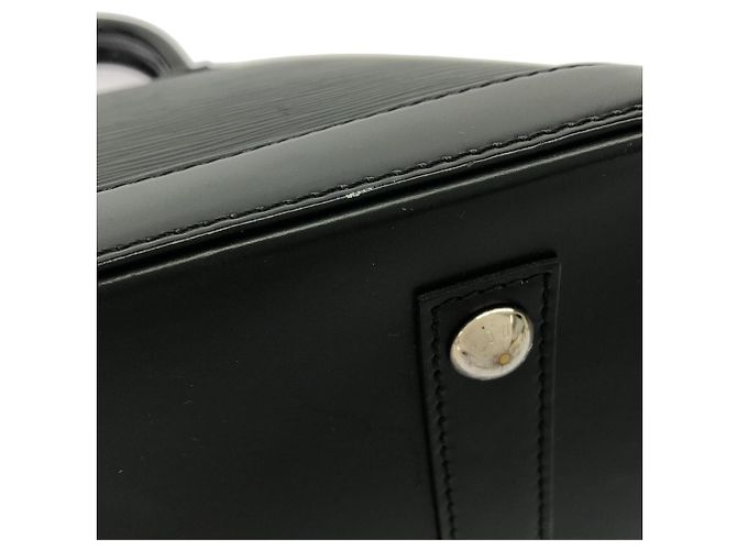 Borsa Louis Vuitton Epi Alma PM M40302 Nero - vista 3