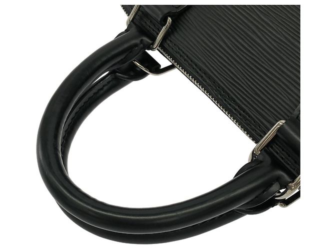 Borsa Louis Vuitton Epi Alma PM M40302 Nero - vista 8
