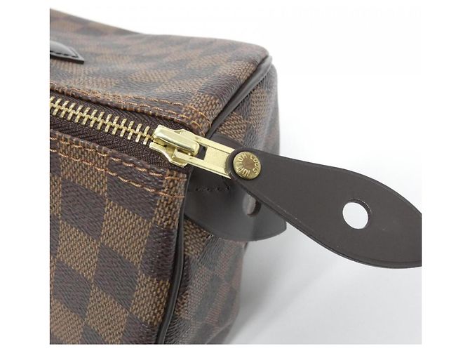 Borsa Boston Louis Vuitton Damier Speedy Damier ebene - vista 5