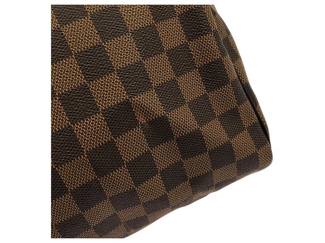 Borsa Boston Louis Vuitton Damier Speedy Damier ebene - vista 3
