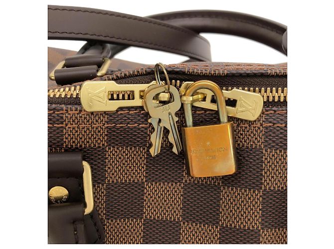 Borsa Boston Louis Vuitton Damier Speedy Bandoulière Damier ebene - vista 3