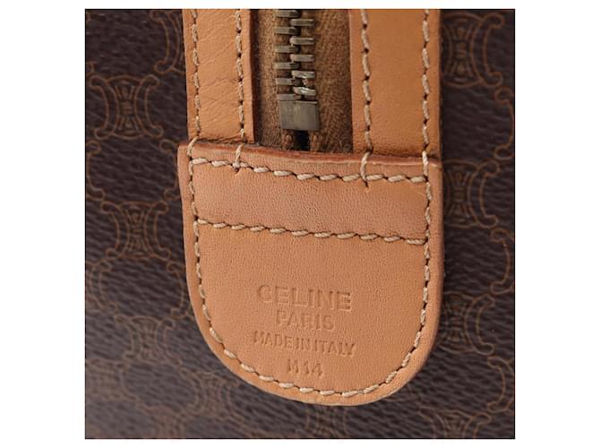 Céline Borsa Boston Macadam Celine Marrone - vista 4
