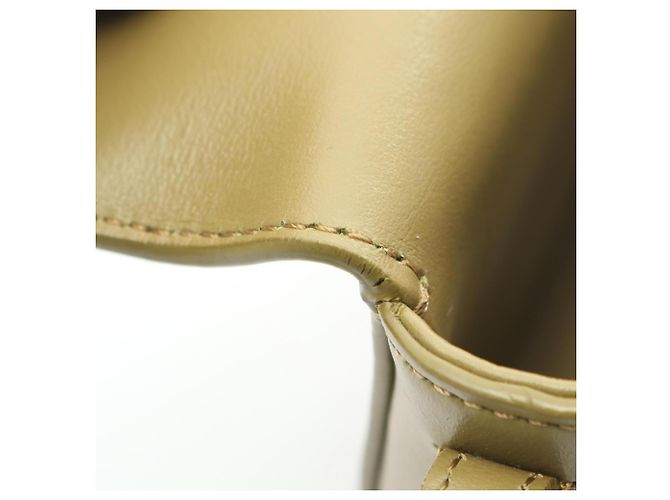 Céline Borsa a Spalla Celine Mini Buzas Cuire Triomphe Cachi - vista 8
