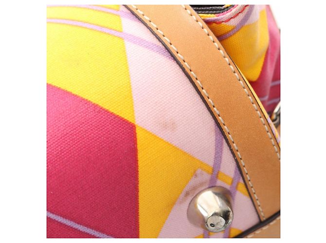 Borsa 2-Way Christian Dior Dior Marrone Multicolore - vista 8