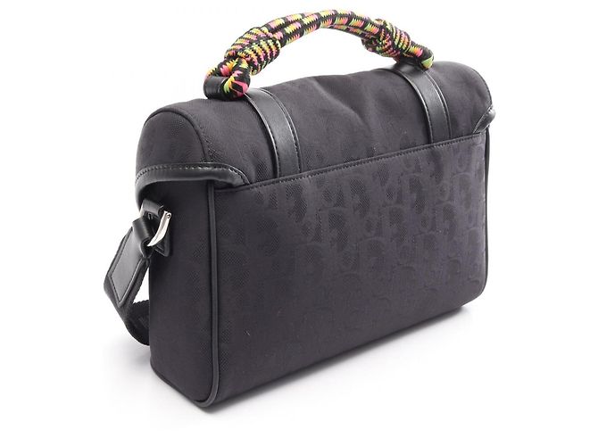 Borsa a tracolla Christian Dior x Lewis Hamilton Hit the Road Nero Multicolore - vista 2