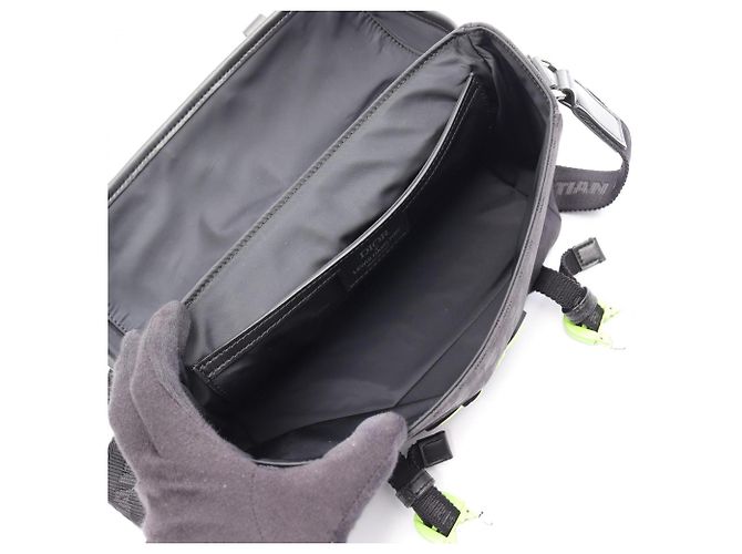 Borsa a tracolla Christian Dior x Lewis Hamilton Hit the Road Nero Multicolore - vista 3