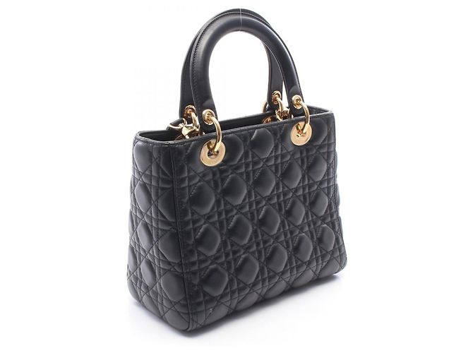 Christian Dior Dior LADY DIOR Borsa 2-Way Nero - vista 2