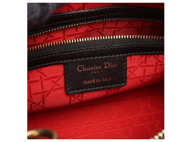 Christian Dior Dior LADY DIOR Borsa 2-Way Nero - vista 4