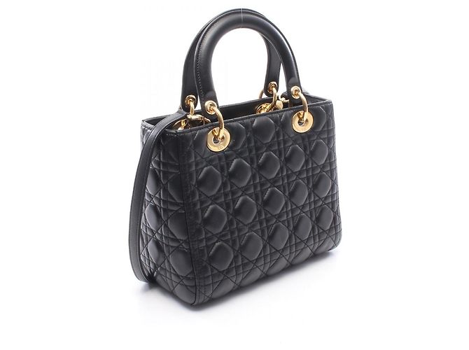 Christian Dior Dior LADY DIOR Borsa 2-Way Nero - vista 2