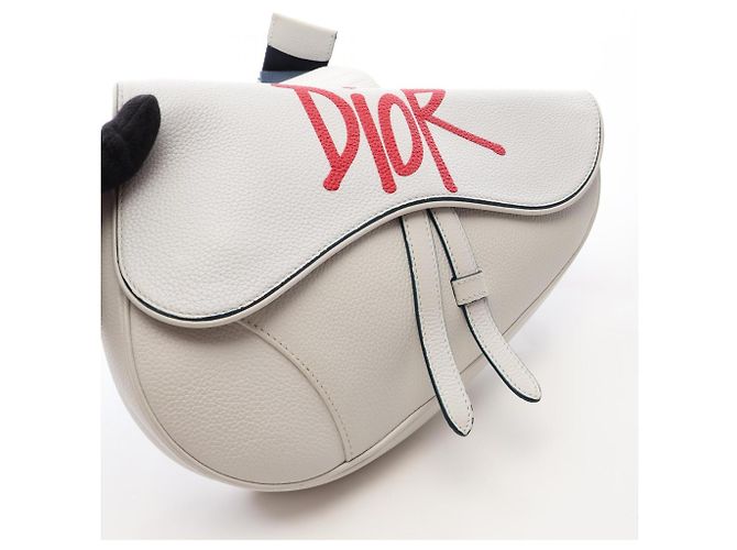 Borsa a tracolla e cintura Christian Dior Saddle Bag Waist Body Handbag - vista 5