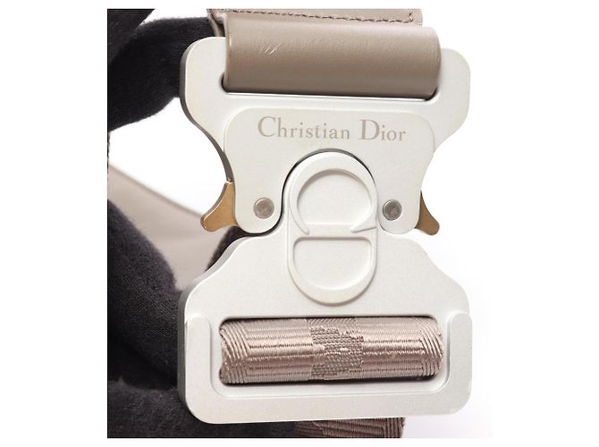 Borsa Saddle Christian Dior Beige - vista 7