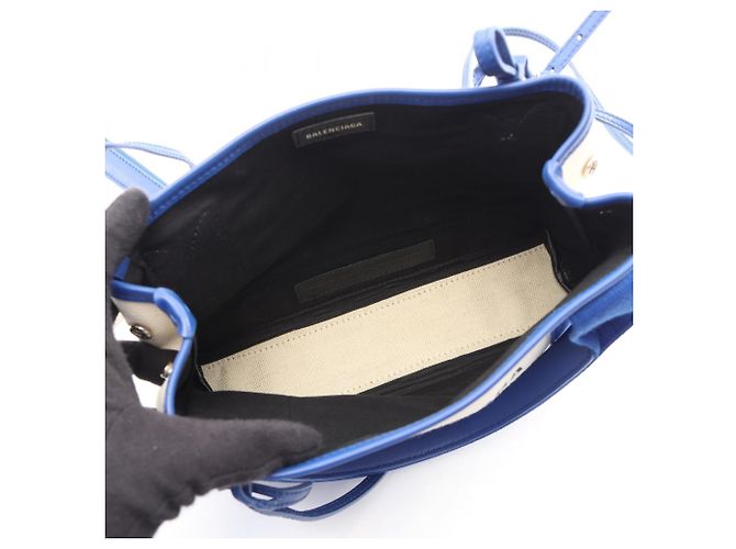 Everyday Bolso Cabas 2-Way Navy XS Balenciaga - vista 3