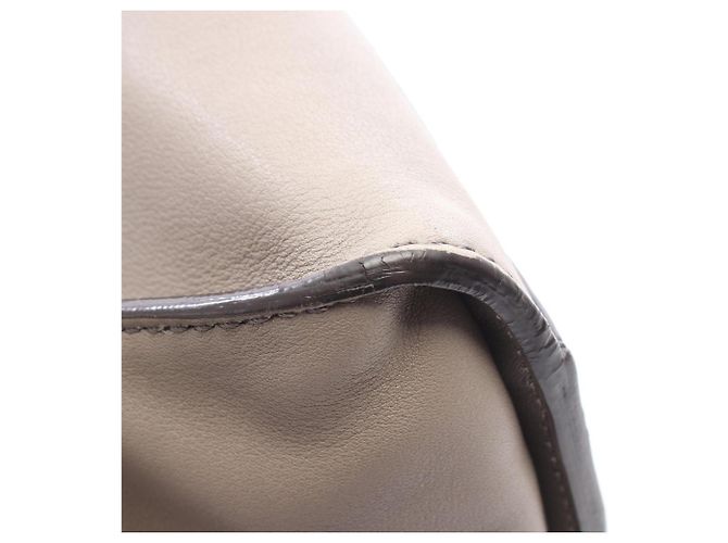 Borsa Fendi Peekaboo Large Beige - vista 5
