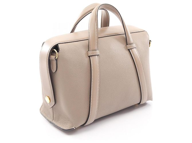 Borsa 2-Way Fendi Boston 365 Medium Beige - vista 2