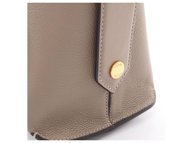Borsa 2-Way Fendi Boston 365 Medium Beige - vista 7