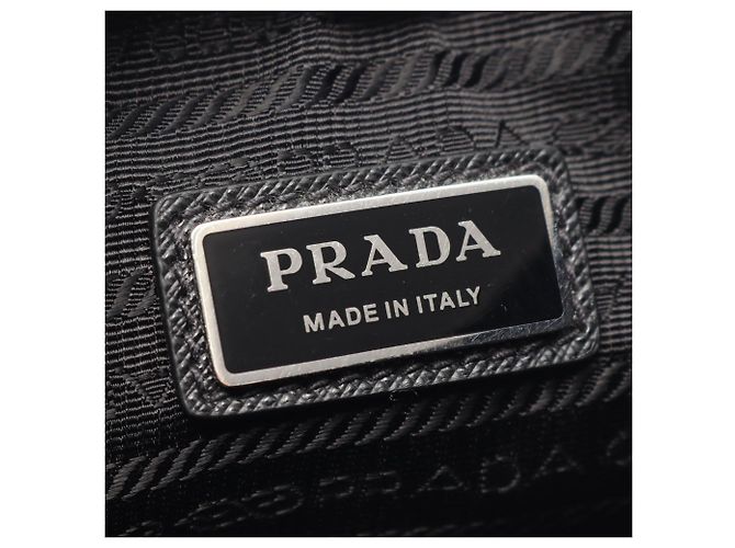 Borsa a tracolla da viaggio in Saffiano Prada Nero - vista 4