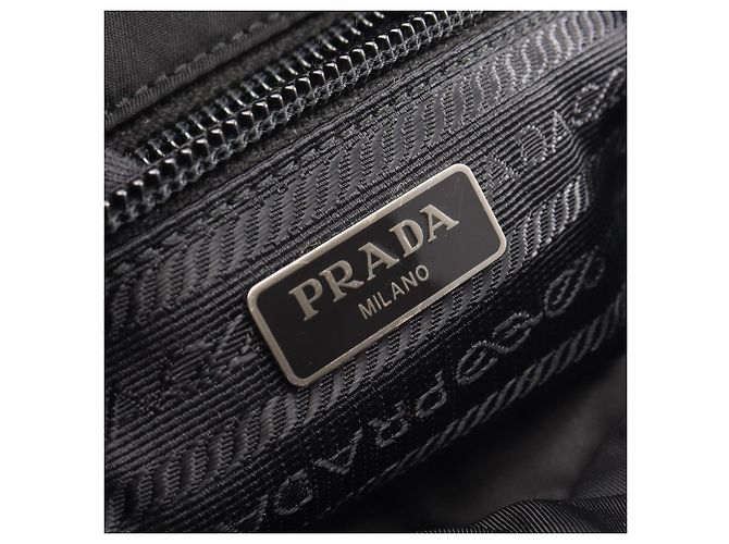 Prada TESSUTO+PASSAMA 2-Way Handtasche Schwarz - Ansicht 4