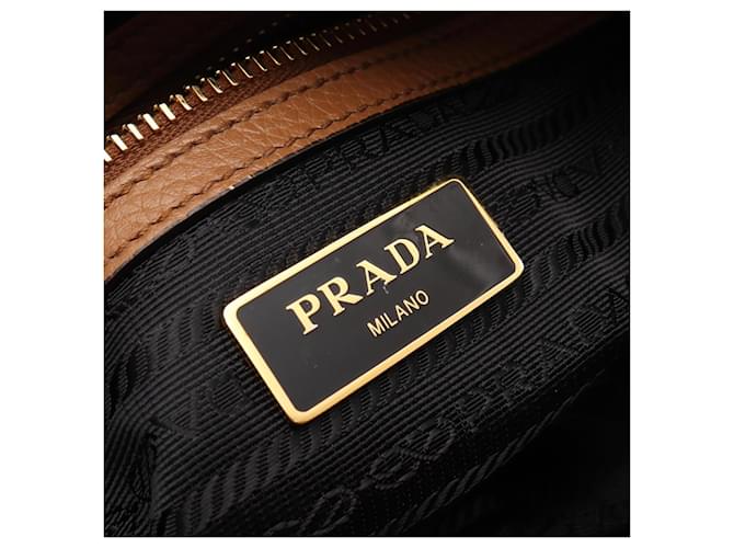 Borsa 2-Way VITTELO PHENIX Prada Marrone - vista 4