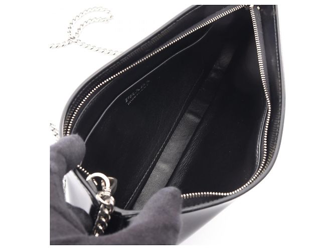 Bolso de Hombro Prada Sydney Negro - vista 3