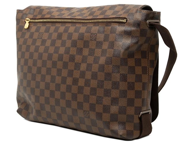 Borsa a tracolla Louis Vuitton Damier Ebene Brooklyn GM Marrone - vista 2