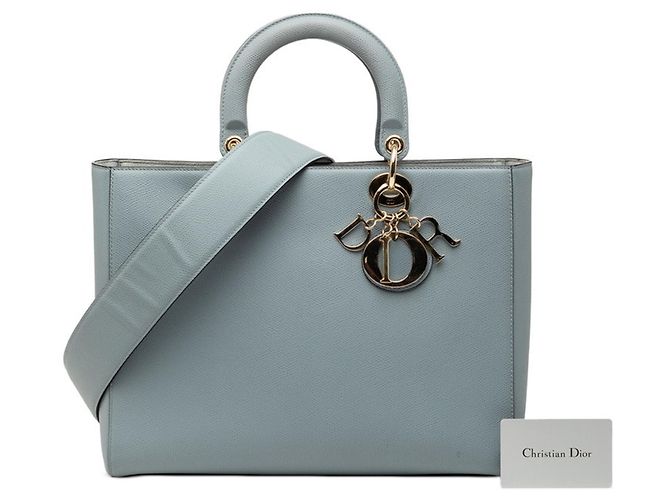 Borsa Christian Dior Lady Dior Marrone - vista 6