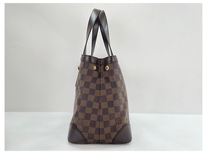 Louis Vuitton Damier Hampstead PM Handtasche Braun Damier ebene - Ansicht 4