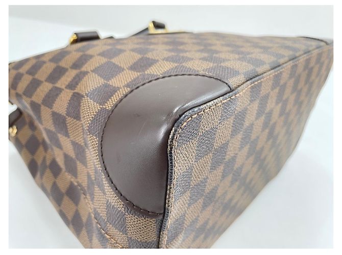 Louis Vuitton Damier Hampstead PM Handtasche Braun Damier ebene - Ansicht 7