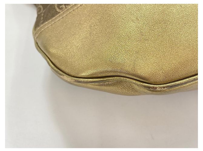 Borsa Tote Gucci GG Nylon Princy Marrone D'oro - vista 9
