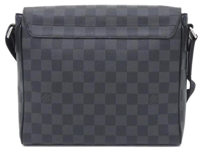 Borsa a tracolla Louis Vuitton Damier Graphite District PM Damier ebene - vista 2