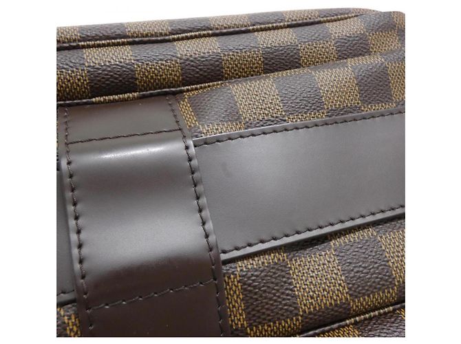 Borsa a tracolla Louis Vuitton Damier Naviglio Marrone - vista 2