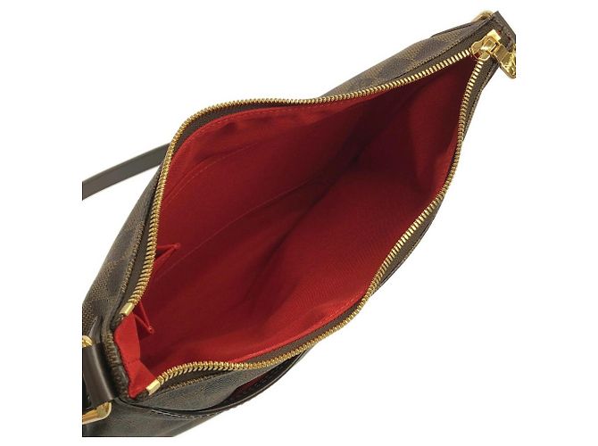 Sac à bandoulière Louis Vuitton Damier Bloomsbury PM Marron - vue 8