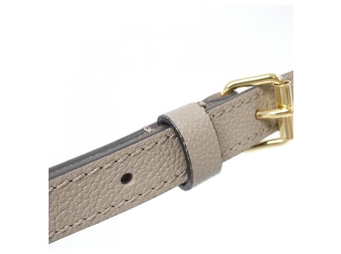 Borsa Louis Vuitton Bicolor Monogram Empreinte OnTheGo PM Beige Grigio - vista 4