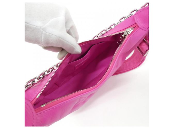 Borsa a Spalla Louis Vuitton Bubblegram Over the Moon Rosa - vista 9