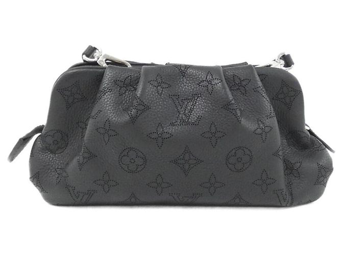 Borsa a tracolla Louis Vuitton Mahina Scala Mini Nero - vista 2