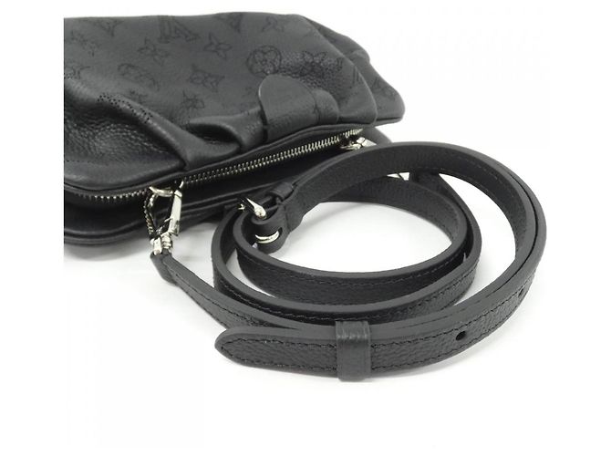 Borsa a tracolla Louis Vuitton Mahina Scala Mini Nero - vista 5