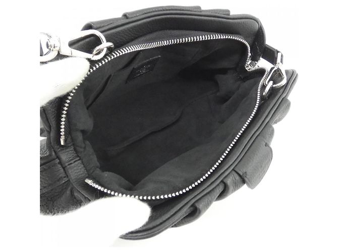 Borsa a tracolla Louis Vuitton Mahina Scala Mini Nero - vista 6