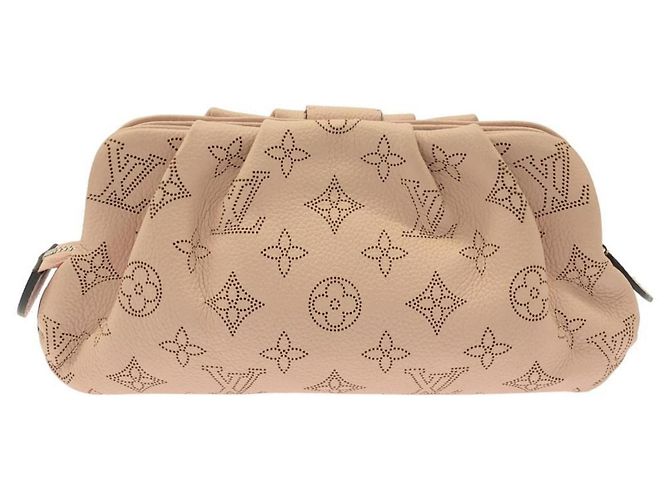 Borsa a tracolla Louis Vuitton Mahina Scala Mini Beige - vista 2