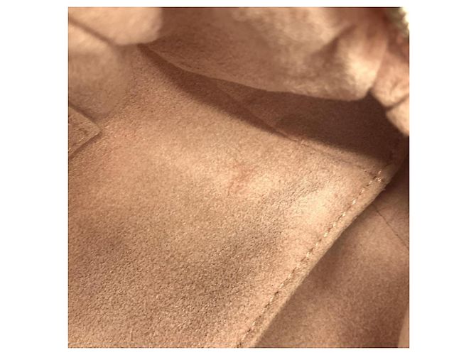 Borsa a tracolla Louis Vuitton Mahina Scala Mini Beige - vista 8